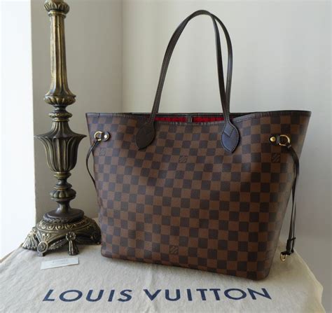 louis vuitton neverfull mm in damier azur|More.